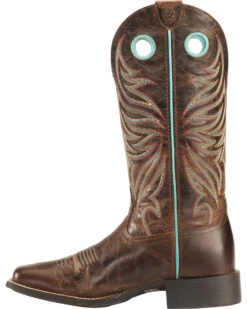 Ariat Women's Round Up Ryder Western Boots - Broad Square Toe  -Corral Sales 2025 031949 41 LT