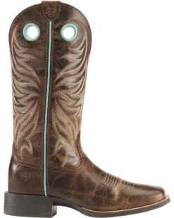 Ariat Women's Round Up Ryder Western Boots - Broad Square Toe  -Corral Sales 2025 031949 41 RT