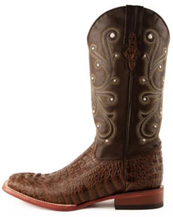 Ferrini Men's Caiman Croc Print Western Boots - Broad Square Toe 20 Ferrini Men's Caiman Croc Print Western Boots - Broad Square Toe -Corral Sales 2025 036G45 36 P3