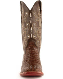 Ferrini Men's Caiman Croc Print Western Boots - Broad Square Toe 22 Ferrini Men's Caiman Croc Print Western Boots - Broad Square Toe -Corral Sales 2025 036G45 36 P4