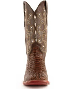 Ferrini Men's Caiman Croc Print Western Boots - Broad Square Toe 23 Ferrini Men's Caiman Croc Print Western Boots - Broad Square Toe -Corral Sales 2025 036G45 7059 P4
