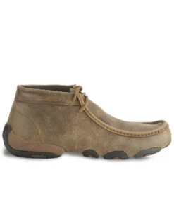 Twisted X Bomber Leather Lace-Up Driving Moccasins 22 Twisted X Bomber Leather Lace-Up Driving Moccasins -Corral Sales 2025 038680 B1 RT