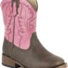 Roper Toddler Girls' Leather Western Boots - Square Toe -Corral Sales 2025 04528K 63 P1