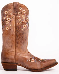 Shyanne Women's Maisie Floral Embroidered Western Leather Boots - Snip Toe -Corral Sales 2025 04542N 41 LT