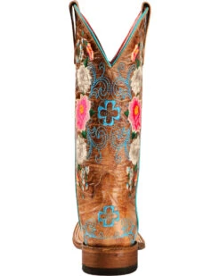 Macie Bean Women's Rose Garden Western Boots - Broad Square Toe 15 Macie Bean Women's Rose Garden Western Boots - Broad Square Toe -Corral Sales 2025 0458M2 D2 BK