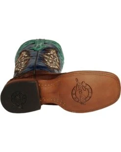 Lucchese Women's Handmade 1883 Amberlyn Full Quill Ostrich Western Boots - Square Toe  -Corral Sales 2025 045T32 AG BM