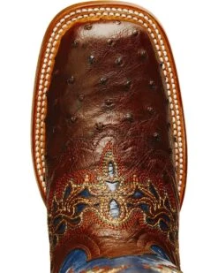Lucchese Women's Handmade 1883 Amberlyn Full Quill Ostrich Western Boots - Square Toe  -Corral Sales 2025 045T32 AG TP