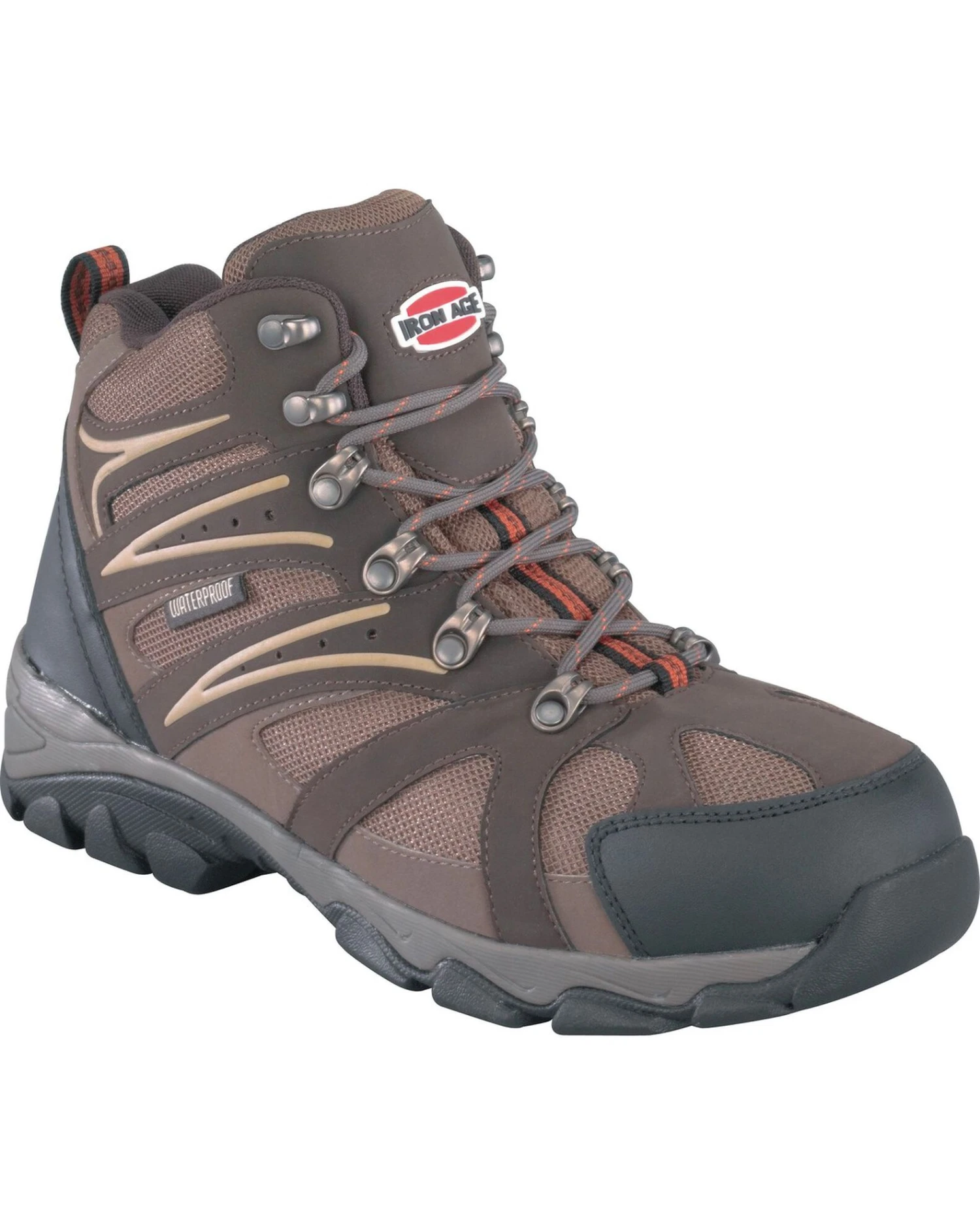Iron Age Men's Surveyor Hiker Boots - Steel Toe 3 Iron Age Men's Surveyor Hiker Boots - Steel Toe