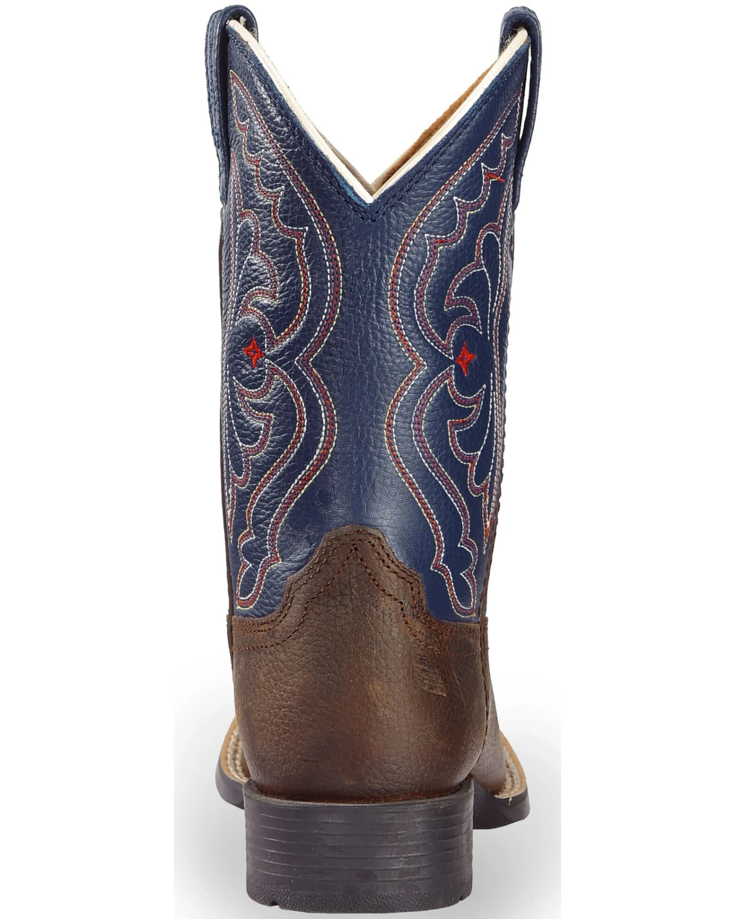Ariat Boys' Royal Blue Quickdraw Western Boots - Square Toe 9 Ariat Boys' Royal Blue Quickdraw Western Boots - Square Toe - Image 7