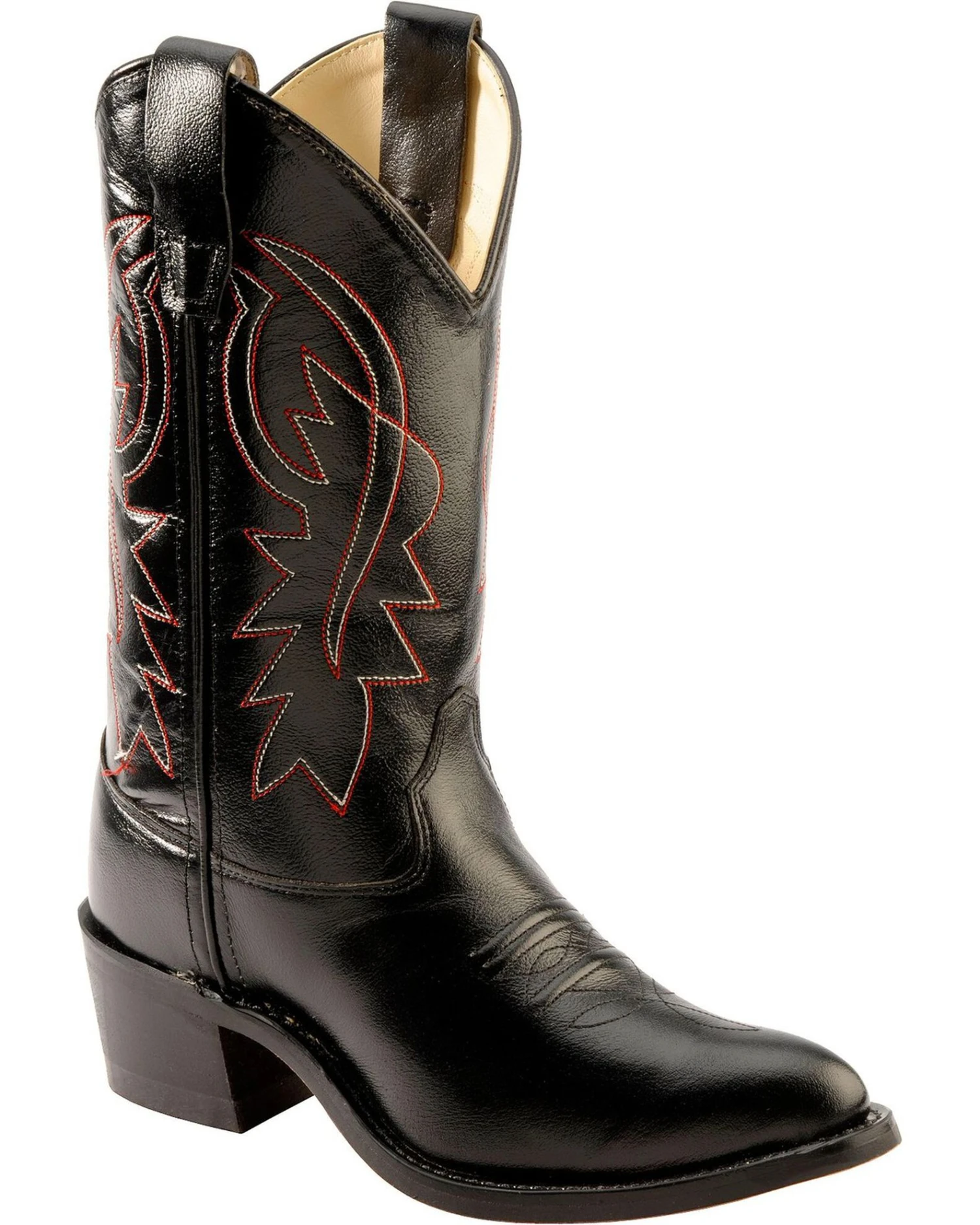 Old West Boys' Corona Western Boots - Round Toe 3 Old West Boys' Corona Western Boots - Round Toe