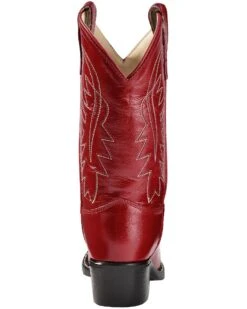 Old West Girls' Red Leather Western Boots - Pointed Toe 15 Old West Girls' Red Leather Western Boots - Pointed Toe -Corral Sales 2025 053C67 70 BK