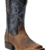 Ariat Boys' Tombstone Western Boots - Broad Square Toe -Corral Sales 2025 053D31 B8 P1