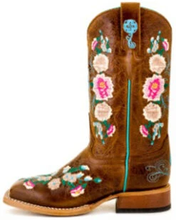 Macie Bean Little Girls' Honey Bunch Western Boots - Square Toe 10 Macie Bean Little Girls' Honey Bunch Western Boots - Square Toe -Corral Sales 2025 053P11 7049 P2