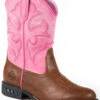 Roper Little Girls' Light-Up Western Boots - Round Toe   -Corral Sales 2025 053U35 22 P1