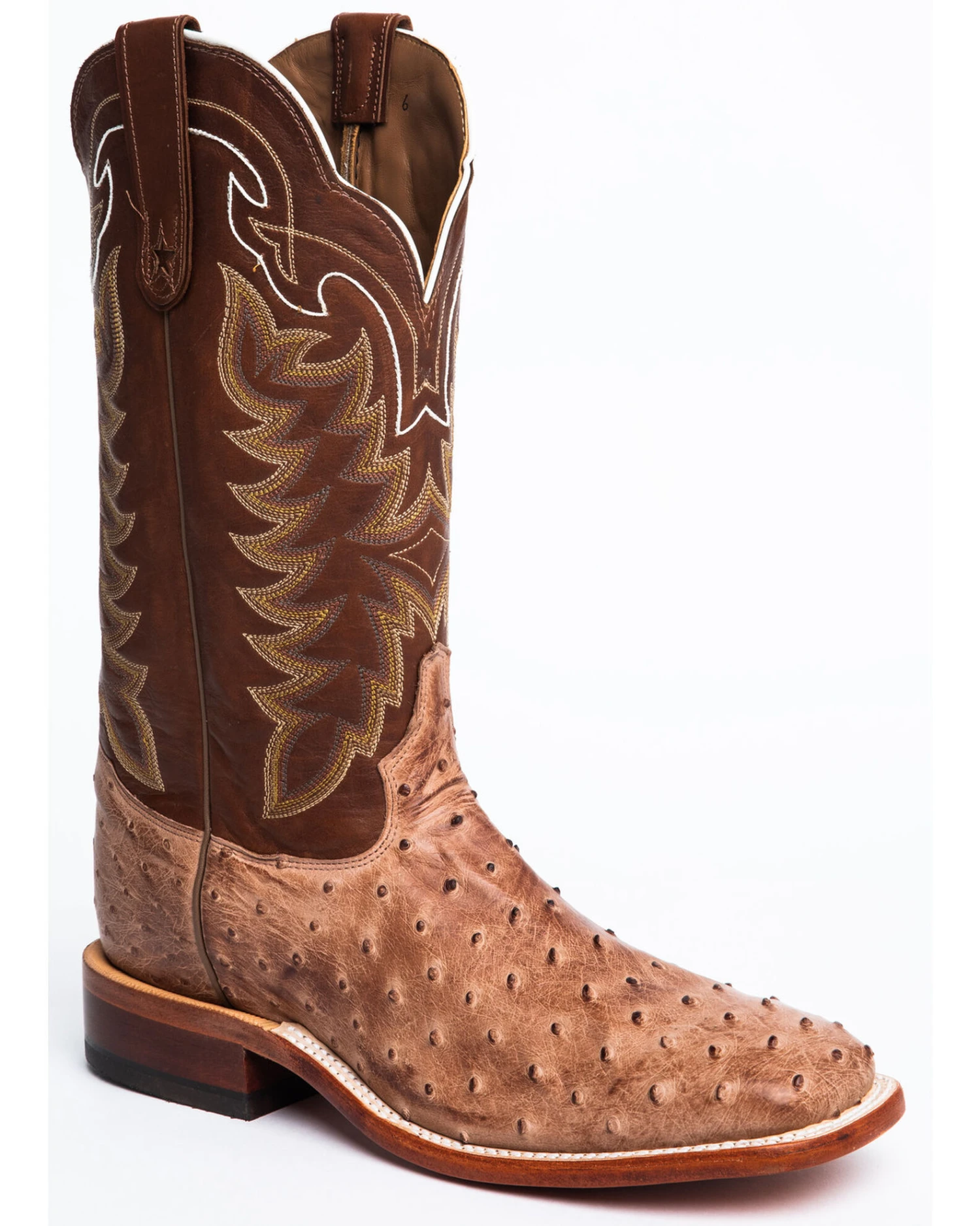 Tony Lama Men's San Saba Full Quill Ostrich Exotic Boots 3 Tony Lama Men's San Saba Full Quill Ostrich Exotic Boots