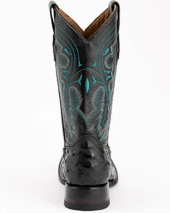 Ferrini Men's Full-Quill Ostrich Embroidered Western Boots - Broad Square Toe -Corral Sales 2025 066845 89 P5