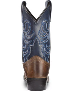 Cody James Boys' Two-Tone Embroidered Western Boots - Round Toe -Corral Sales 2025 2000221649 200 BK