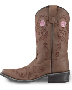Shyanne Girls' Floral Embroidered Western Boots - Pointed Toe 11 Shyanne Girls' Floral Embroidered Western Boots - Pointed Toe -Corral Sales 2025 2000221650 200 LT