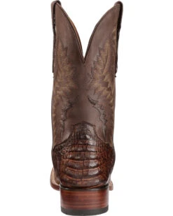 El Dorado Men's Handmade Caiman Belly Stockman Boots - Broad Square Toe -Corral Sales 2025 2000221946 221 BK