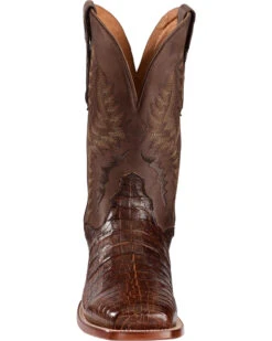 El Dorado Men's Handmade Caiman Belly Stockman Boots - Broad Square Toe -Corral Sales 2025 2000221946 221 FT