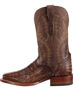 El Dorado Men's Handmade Caiman Belly Stockman Boots - Broad Square Toe -Corral Sales 2025 2000221946 221 LT