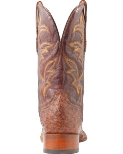 El Dorado Men's Handmade Full Quill Ostrich Stockman Boots - Broad Square Toe -Corral Sales 2025 2000221953 221 BK