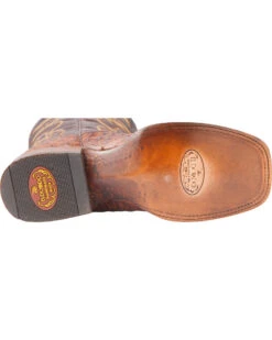 El Dorado Men's Handmade Full Quill Ostrich Stockman Boots - Broad Square Toe -Corral Sales 2025 2000221953 221 BM