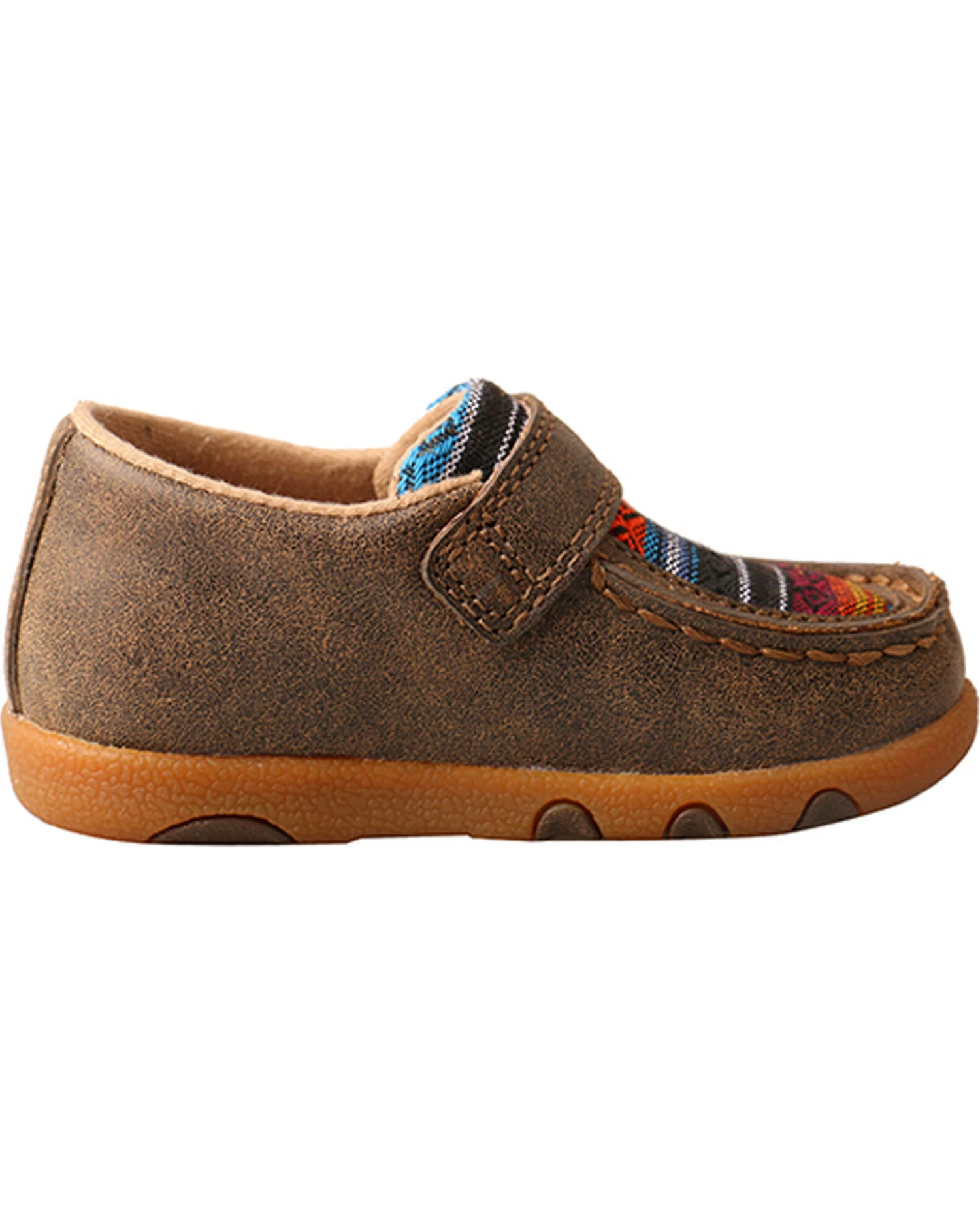 Twisted X Toddler Boys' Serape Canvas Driving Shoes - Moc Toe 4 Twisted X Toddler Boys' Serape Canvas Driving Shoes - Moc Toe - Image 2