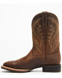 Ariat Men's Distressed Hybrid Rancher Western Performance Boots - Broad Square Toe -Corral Sales 2025 2000233948 200 P3