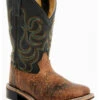Smoky Mountain Boys' Jesse Bison Leather Print Boot - Square Toe -Corral Sales 2025 2000236238 200 P1