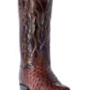 Dan Post Men's Pershing Brass Full Quill Ostrich Western Boots - Medium Toe -Corral Sales 2025 2000238129 200 P1
