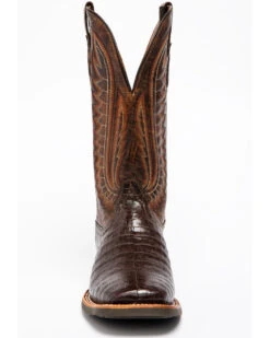 Ariat Men's Double Down Caiman Belly Cowboy Boots - Broad Square Toe -Corral Sales 2025 2000238784 200 P4