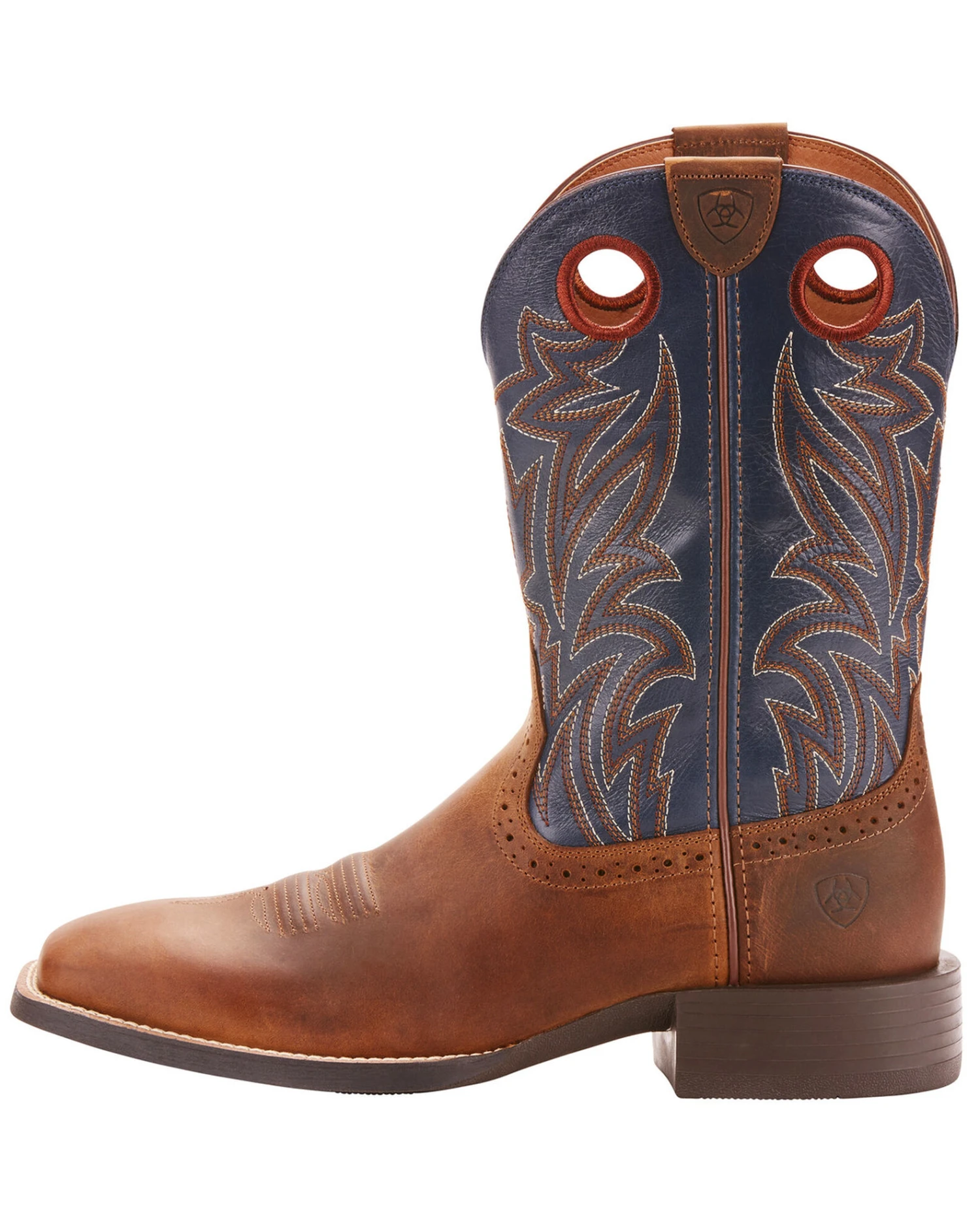 Ariat Men's Sidebet Western Performance Boots - Broad Square Toe 4 Ariat Men's Sidebet Western Performance Boots - Broad Square Toe - Image 2