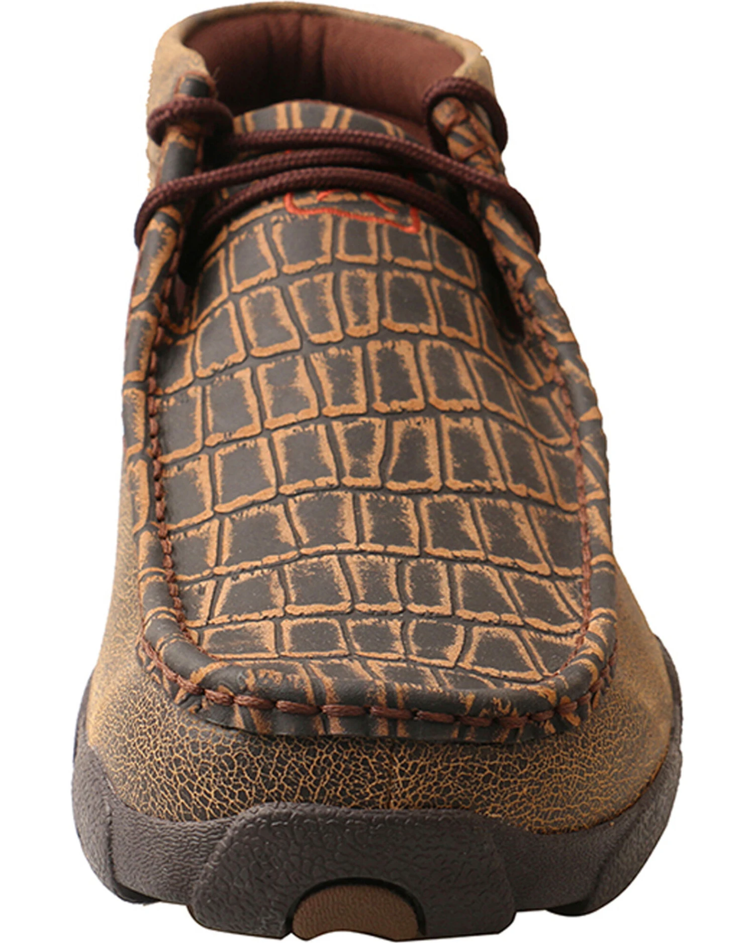 Twisted X Men's Caiman Print Driving Mocs - Moc Toe 12 Twisted X Men's Caiman Print Driving Mocs - Moc Toe - Image 10