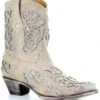 Corral Women's Metallic Glitter Inlay & Crystal Boots - Snip Toe -Corral Sales 2025 2000241024 100 P1