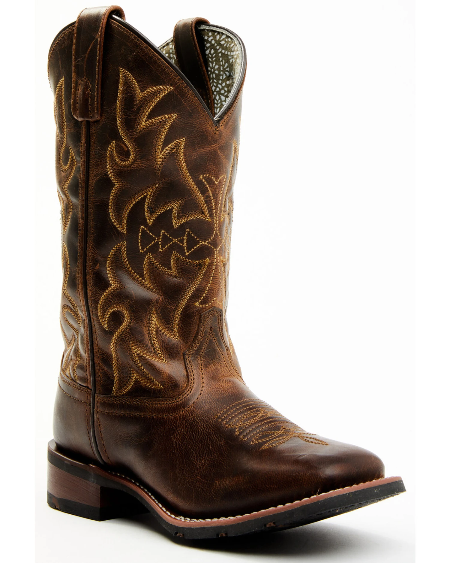 Laredo Women's Anita Western Performance Boots - Broad Square Toe 3 Laredo Women's Anita Western Performance Boots - Broad Square Toe