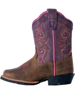 Dan Post Toddler Girls' Tryke Leather Boots - Square Toe  -Corral Sales 2025 2000244303 295 LT
