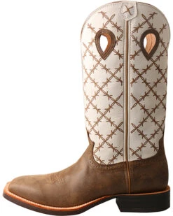 Twisted X Men's 14" Ruff Stock Boots - Broad Square Toe -Corral Sales 2025 2000244621 200 LT