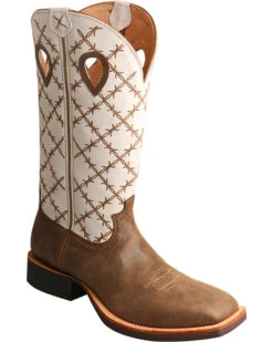 Twisted X Men's 14" Ruff Stock Boots - Broad Square Toe