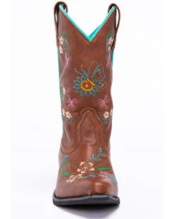 Shyanne Girls' Floral Embroidery Western Boots - Snip Toe 12 Shyanne Girls' Floral Embroidery Western Boots - Snip Toe -Corral Sales 2025 2000253413 200 P4