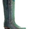 Corral Women's Full Python Woven Western Boots - Snip Toe -Corral Sales 2025 2000253807 440 P1
