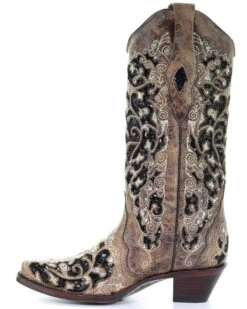 Corral Women's Floral Embroidered Western Boots - Snip Toe 9 Corral Women's Floral Embroidered Western Boots - Snip Toe -Corral Sales 2025 2000257878 200 P3