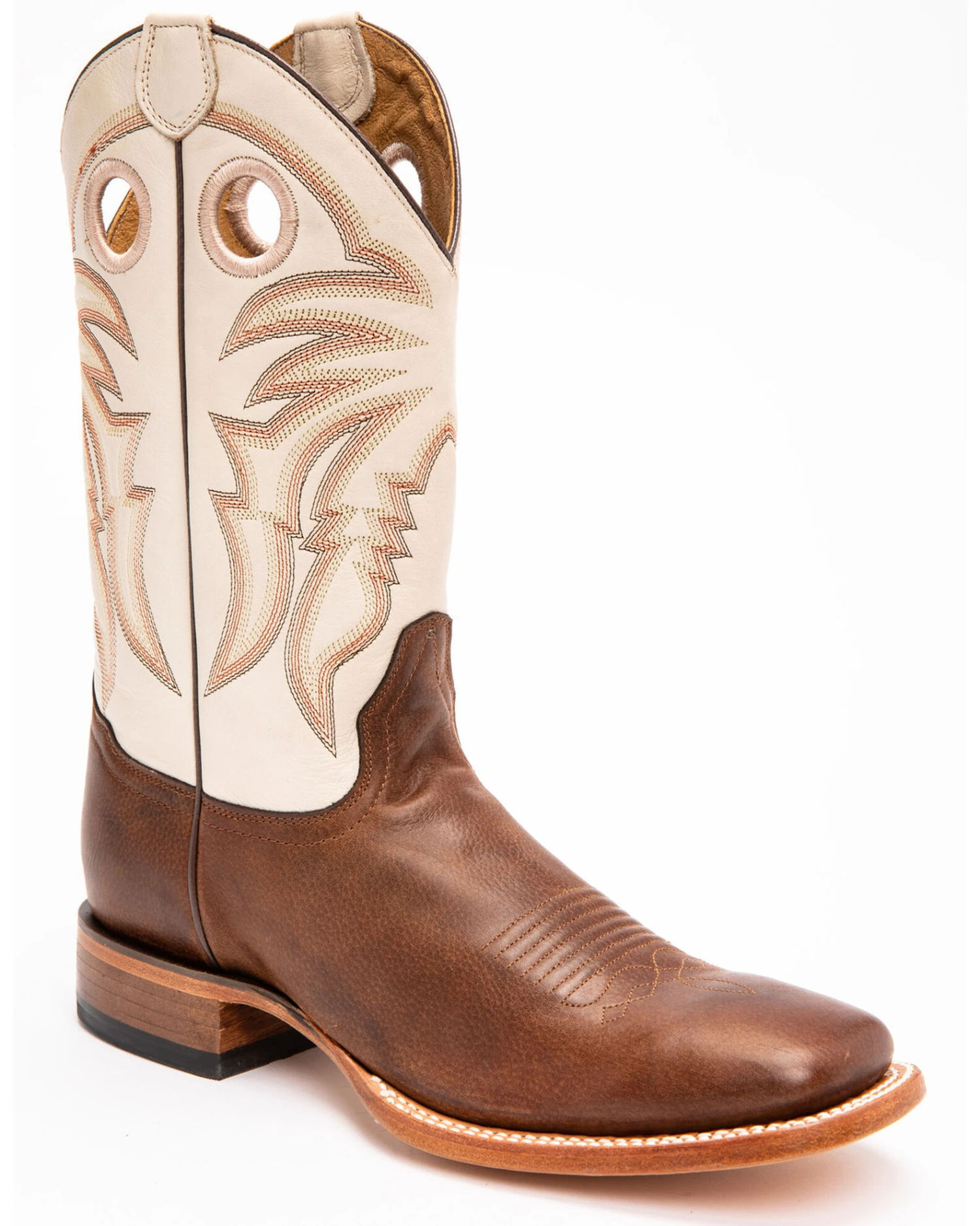 Cody James Men's Leather Western Boots - Broad Square Toe 3 Cody James Men's Leather Western Boots - Broad Square Toe