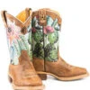 Tin Haul Girls' Cactilicious Embroidered Western Boots - Square Toe 1 Tin Haul Girls' Cactilicious Embroidered Western Boots - Square Toe -Corral Sales 2025 2000279896 200 P1