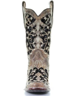 Corral Women's Sequin Inlay Western Boots - Square Toe -Corral Sales 2025 2000280080 200 P5