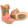 Roper Infant Girls' Cowbaby Cactus Western Boots - Square Toe -Corral Sales 2025 2000286582 280 P1