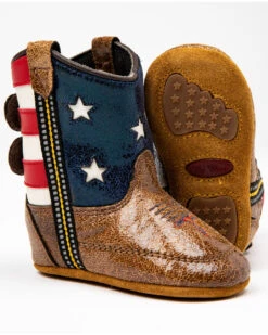 Cody James Infant Boys' Flag Poppet Western Boots - Round Toe -Corral Sales 2025 2000288284 942 P2