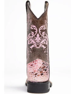 Shyanne Little Girls' Faux Leather Western Boots - Square Toe -Corral Sales 2025 2000291620 650 P5