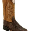 Old West Boys' Gator Print Western Boots - Broad Square Toe -Corral Sales 2025 2000291914 200 P1