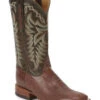 Justin Men's Pascoe Kango Smooth Ostrich Western Boots - Broad Square Toe -Corral Sales 2025 2000292427 200 P1